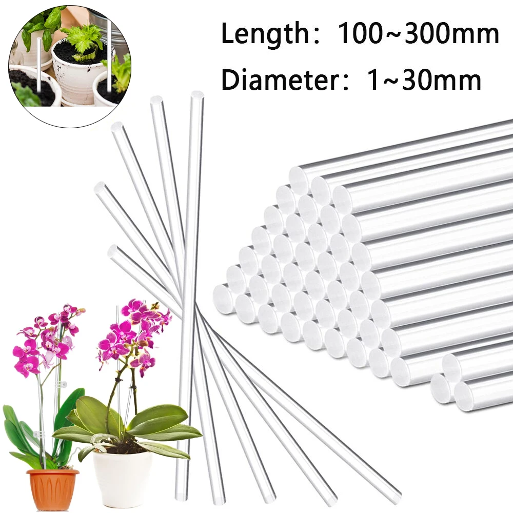 

Прозрачные акриловые стержни 1/5/10 шт