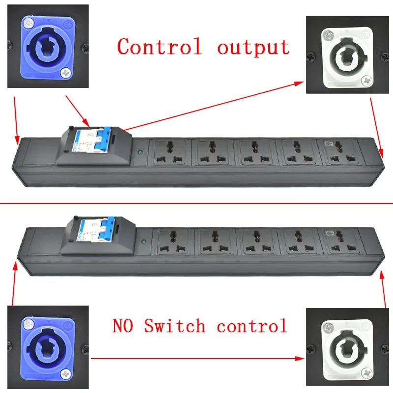 Сетевой фильтр PDU Schuko семейная розетка с универсальным выходным током 10 А 20