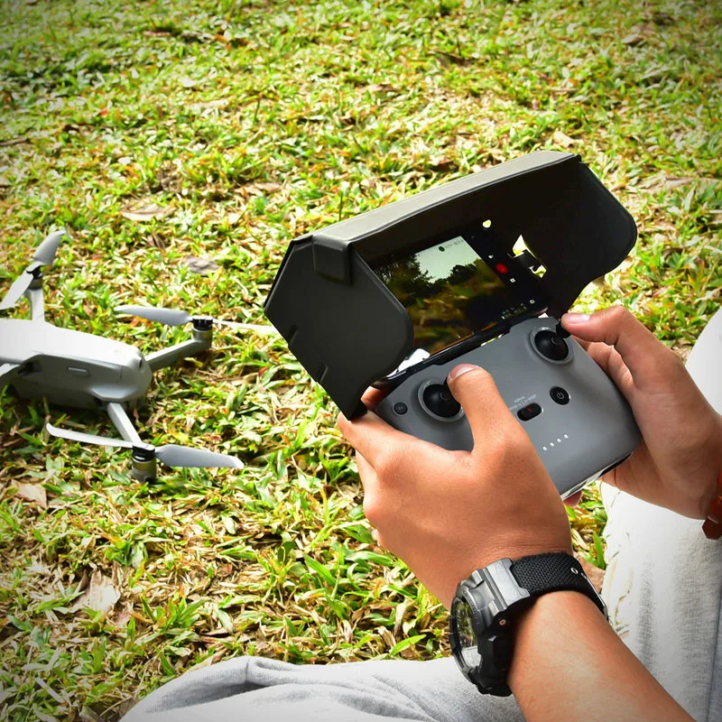 

Foldable Phone Tablet Sun Shade For DJI Mavic Air 2/DJI Mavic Mini 2 Drone Controller Sun Hood Sunshade Monitor Cover Accessries