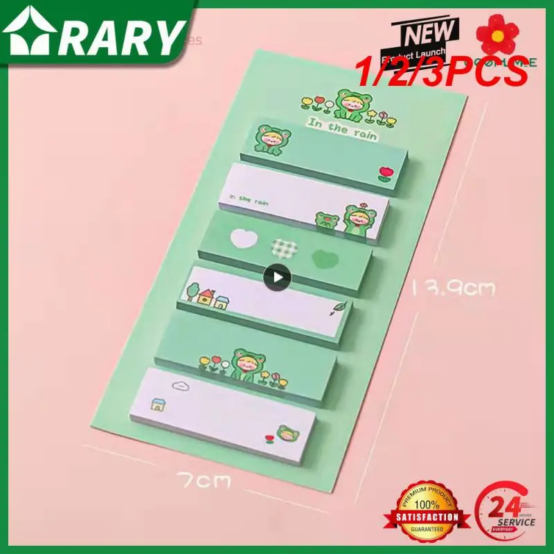 

1/2/3PCS Kawaii Cartoon Sticky Notes Adhesive Office School Supplies Stationery Memo Pad Index Notepad Sketchbook Planner