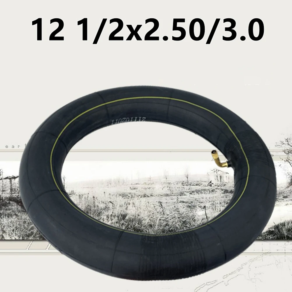 12 Inch 12 1/2x2.50/3.0 Inner Tube & Tyre For E-Bike Electric Scooter Skateboard Thickened  Wear-resistant Tire Replacement