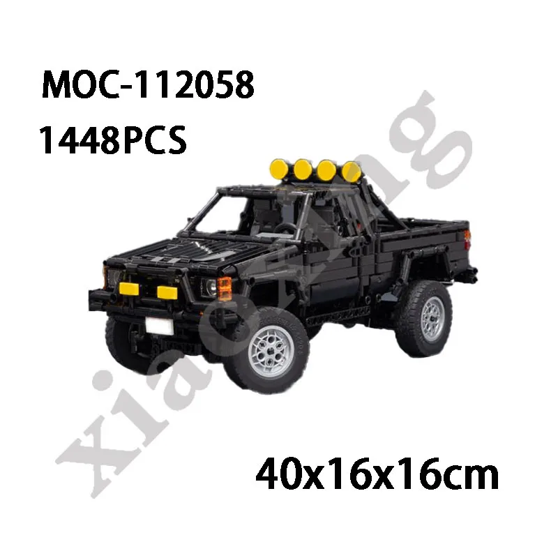 

New MOC-112058 Super Truck 1448pcs Adult Fun Puzzle Block Educational Toy Children Assembly Model Puzzle Birthday Gift Toy
