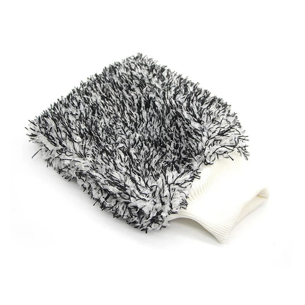 

Car Wash Mitt Absorbent Cleaning Detailing Dusting Microfiber Super Soft Tool