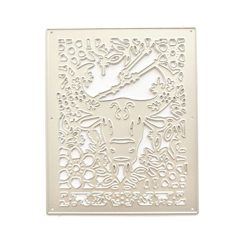 

Cow Head Metal Cutting Dies DIY Scrapbooking Decorative Embossing Paper Cards Dropship