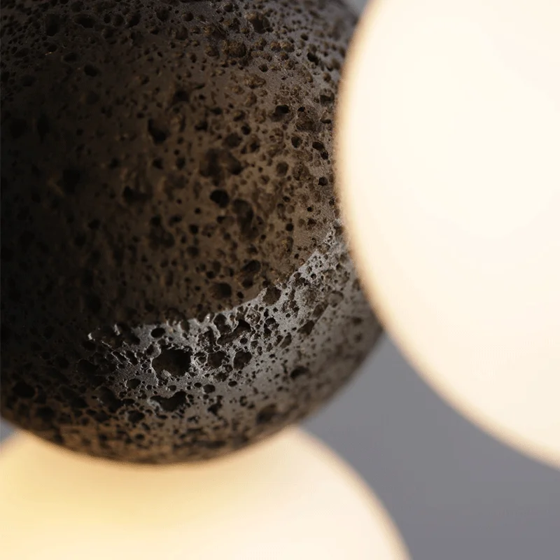 Подвесной светильник с двумя шариками для помещений Современная декоративная