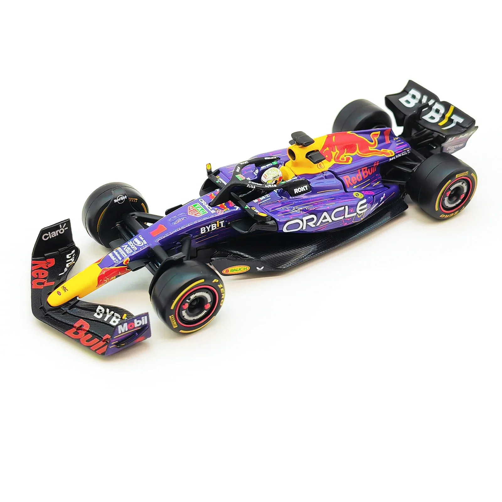 Bburago 1/18 F1 Red Bull Racing RB19 Las Vegas Livery AMR23 2023 литая под давлением модель автомобиля из