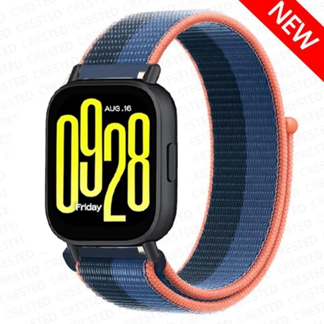 Фото Нейлоновый ремешок-петля для Redmi watch 5 active/5 lite, ремень для умных часов, браслет correa для Xiaomi Redmi watch5, активные ремешки для часов 22 мм №2