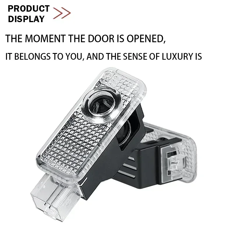 Audi A3 A4 B8 8P 8V A6 C7 A5 Q5 B7 B6 B9 SLINE QUTTRO RS Q3 Q7 S3 S4 S5 S6 S8 Дверь автомобиля Логотип Светодиодный