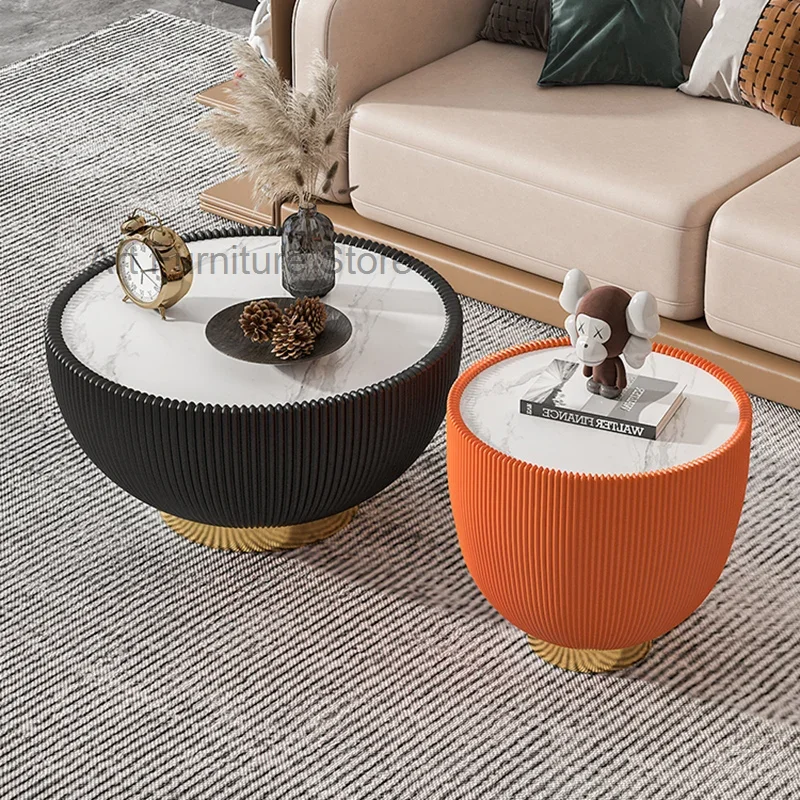 Современные круглые журнальные столики вспомогательный скандинавский пол