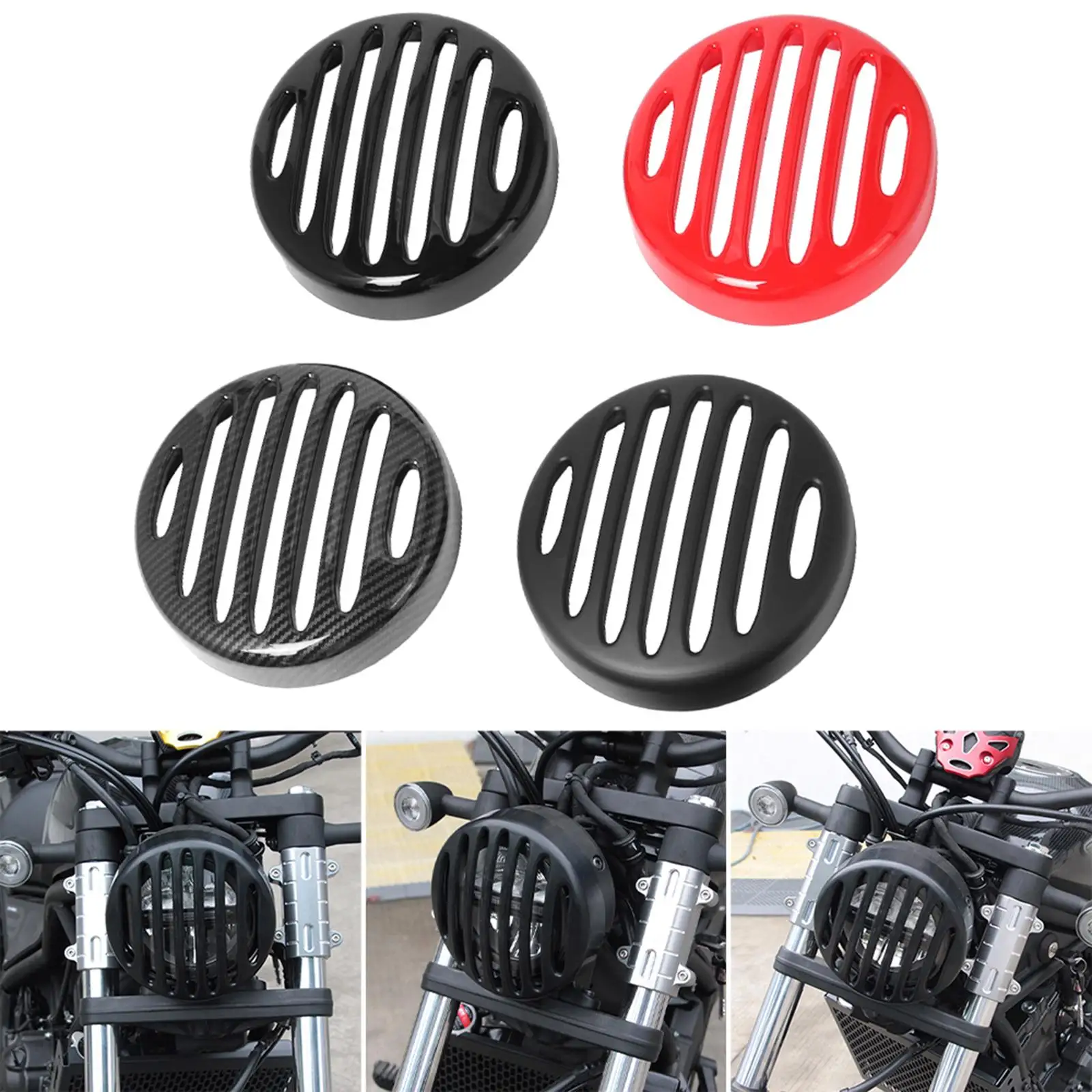 

ABS Plastic Headlight Cover Guard for Honda Rebel CMX 500 2017-2021, Stylish Shape