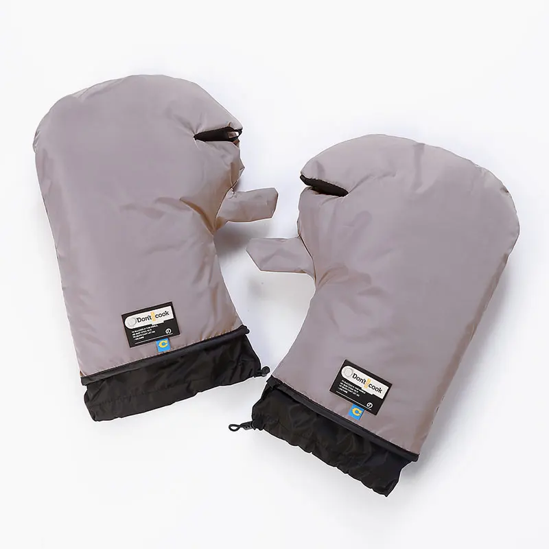 Reflective Bar Mitts Snowmobile/ATV/Dirt Bike Mitts Cycling Thermal Fleece Lining MTB Handlebar Windproof Winter Gloves Mittens enlarge
