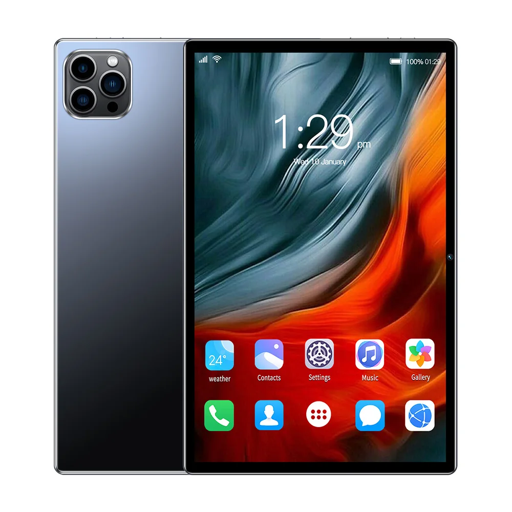 Фото Планшет BDF P37 на Android, восемь ядер, экран 10,1 дюйма, 4 Гб + 64 ГБ №1