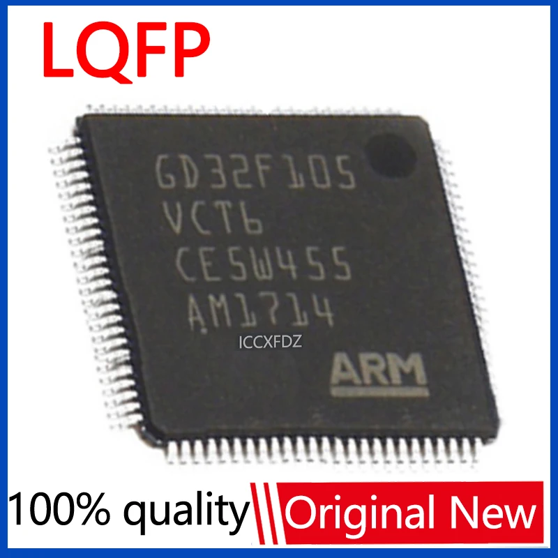 

(1piece)New GD32F101CBT6 GD32F101RBT6 GD32F101VBT6 GD32F105VCT6 GD32F105RBT6 GD32F105RCT6 GD32F105RGT6 GD32F107VCT6 GD32F107RCT6