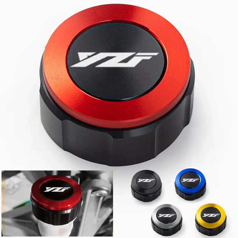 

For Yamaha YZF R3 R1 R6 R15 R25 YZFR3 R6 2014-2021motorcycle rear brake oil tank cap rear brake fluid cap protection accessories