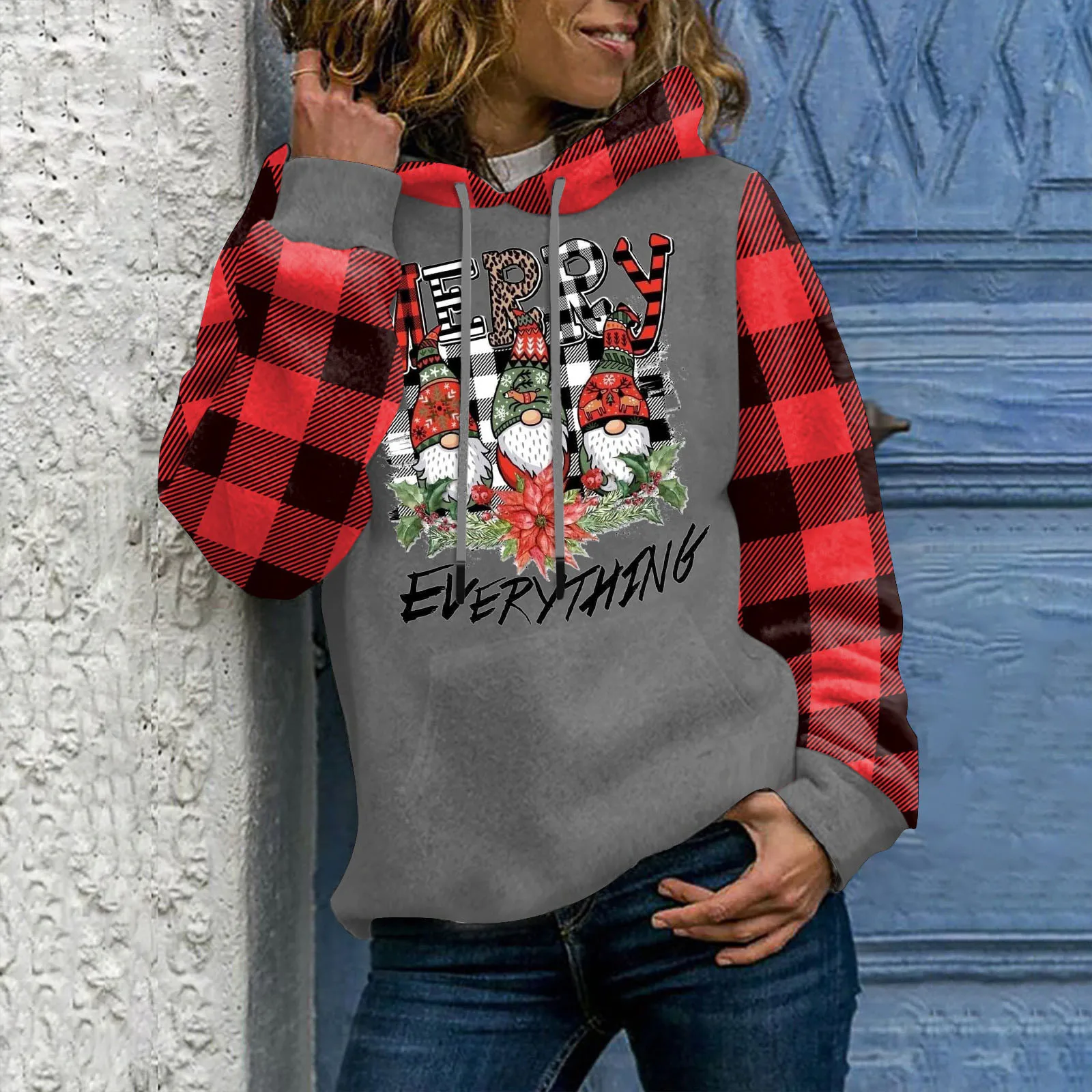 

Толстовка с длинным рукавом и капюшоном, женские толстовки большого размера, Женская Длинная женская толстовка, женские толстовки, пуловер