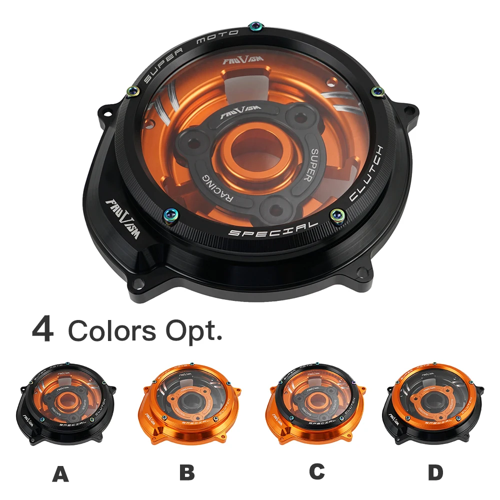 

Прозрачная крышка сцепления двигателя, комплект напорных пластин для KTM Adventure 1050 1090 1190 R S Super Adventure 1290 Super Duke R/GT 2014-2021