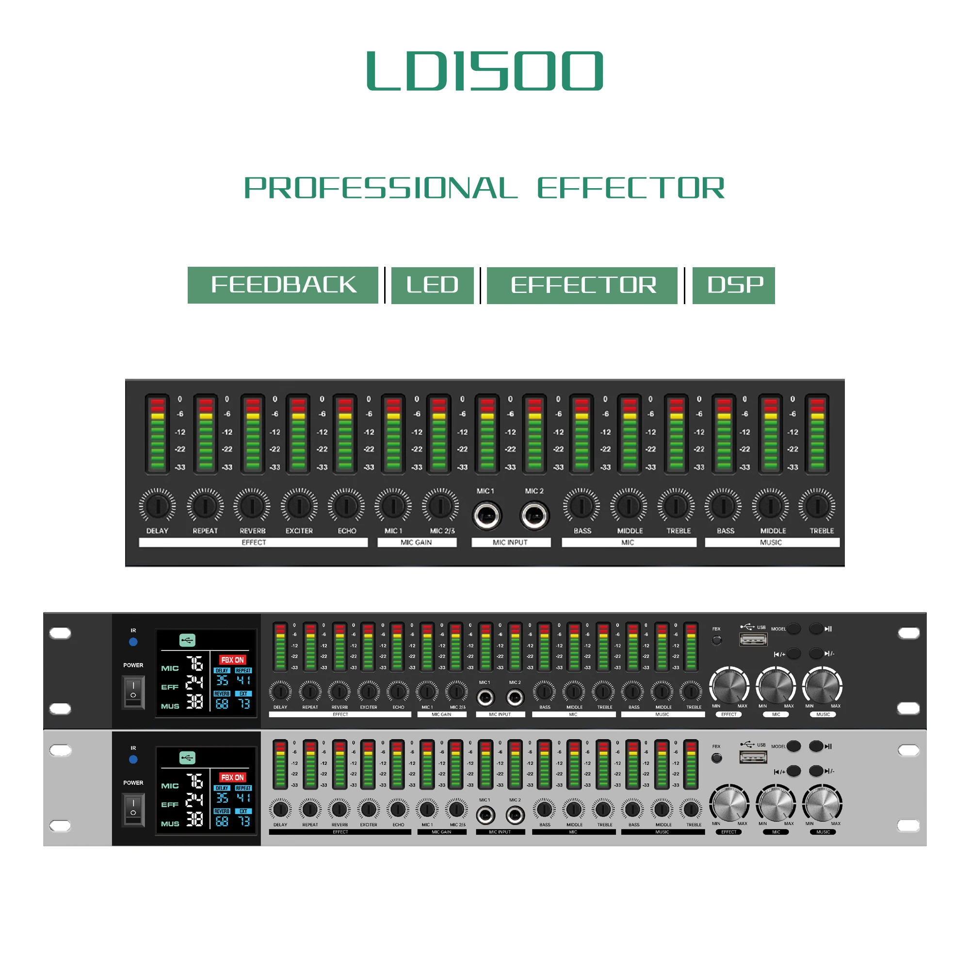 

Профессиональный процессор для звуковых эффектов KTV, DSP Bluetooth, анти-Воющий эквалайзер, предэффектор для караоке, для сцены