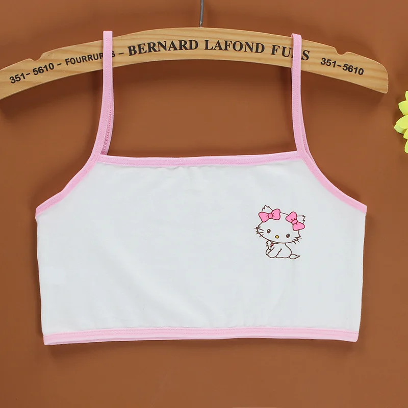 

Children's tube top development suspenders single layer summer cartoon small vest underwear wrapped chest girls bra