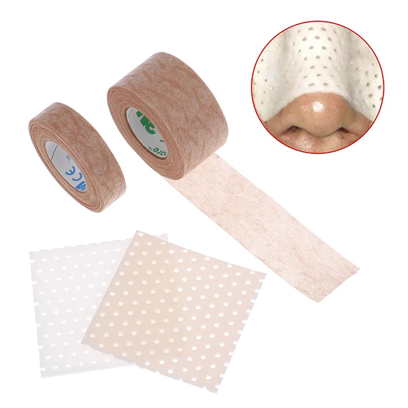 New Nose Job Rhinoplasty Splint Ortho Immobilized Thermoplastic Nose Nasal Fracture Splint 6*6cm Adhesive Tape