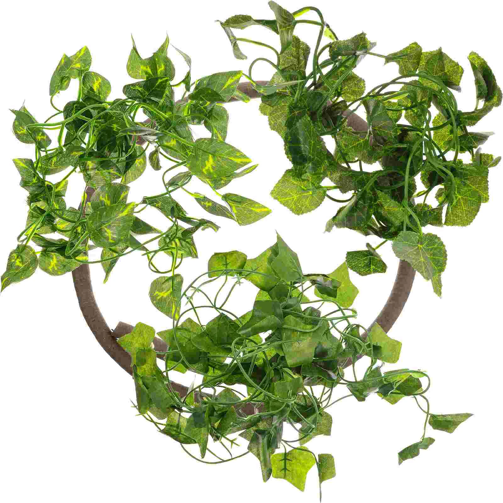 

Reptile Vine Hanging Vines Artificialtank Fake Pendant Terrarium Decor Reptilesleaves Lifelike Habitats Simulation Jungle