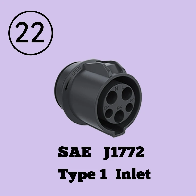 Фото Адаптер для зарядки электромобилей: Type2 на GBT, Type2 на Type1, Type1 на GBT, Type1 на Type2 для электромобилей №4