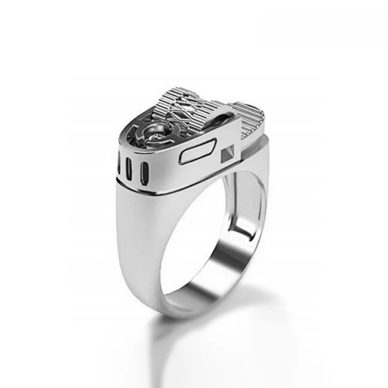 

Creative lighter modeling ring European-Pink style ring