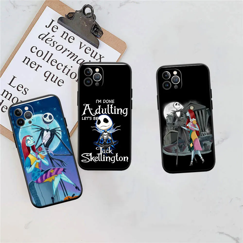 Чехол Кошмар перед Рождеством для Samsung S7 Edge S8 S9 S10 S10E S20 S21S Fe S23 Plus Lite Ultra