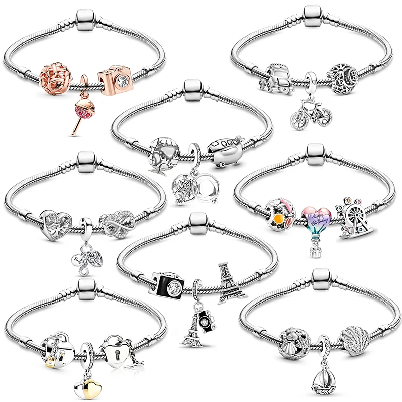 Браслет-подвеска ZMFINES с воздушным шаром и колесом обозрения