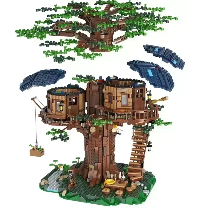 3036pcs large size Tree House Compatible 21318 The Biggest Building Blocks Bricks DIY Toys Birthday Christmas Gift Toy