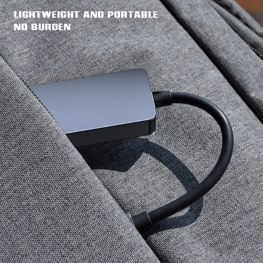 Ethernet Adapter USB 3.0 to 2.5G Network RJ45 External Network Card 2500M 73mm Long Cable Plug & Play with LED Indicator