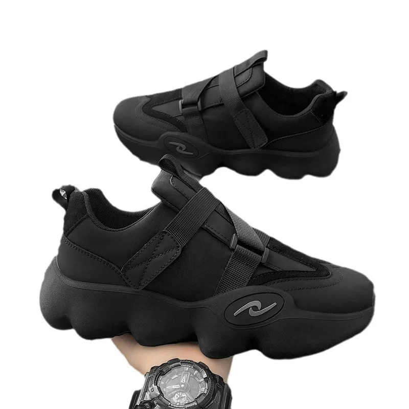 Мужская обувь повседневная летний тренд универсальная Молодежная увеличивающая