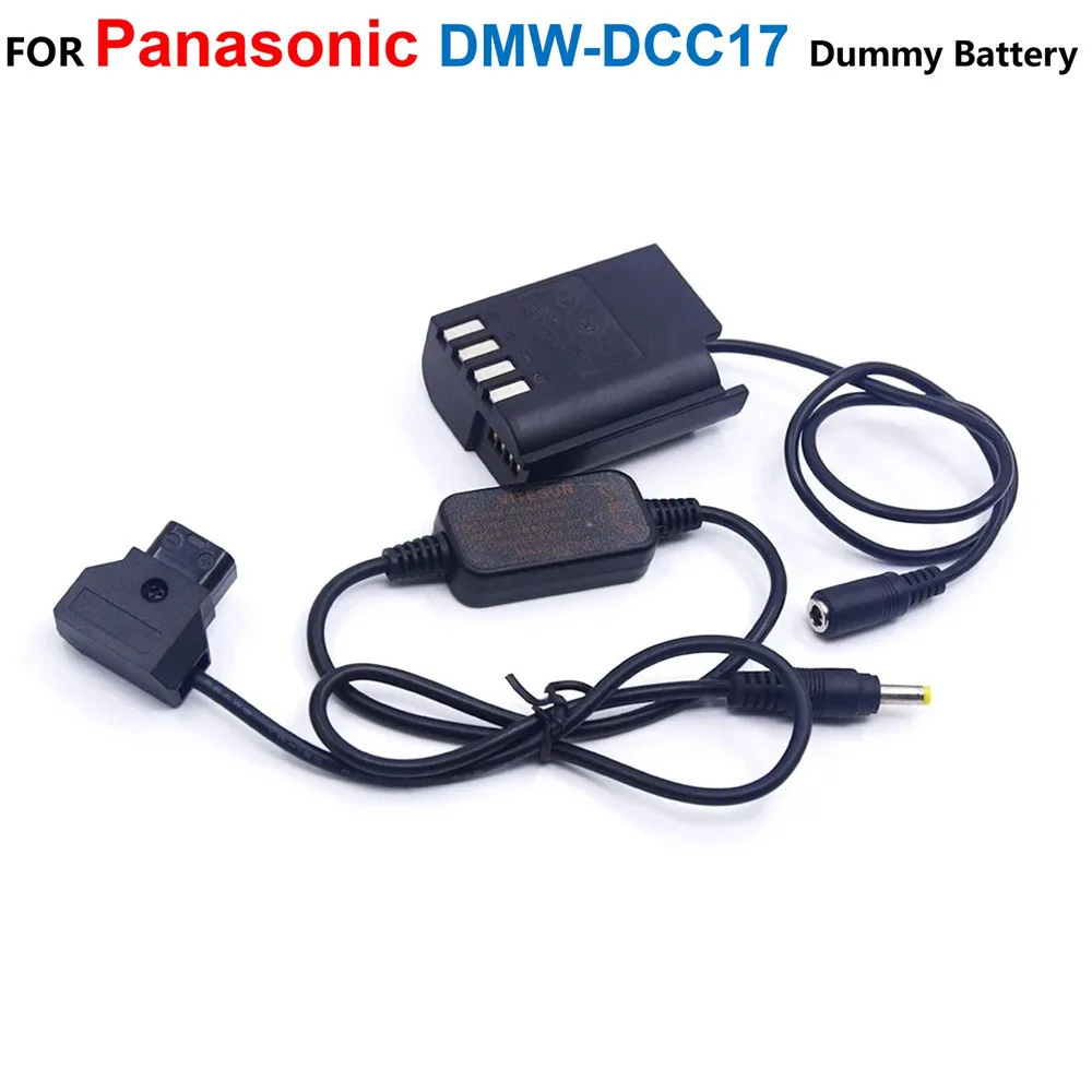 

DMW-DCC17 DC Coupler DMW-BLK22 Fake Battery Adapter+D-TAP Step-Down Power Cable For Panasonic Lumix S5 DC-S5 DC-S5K Camera