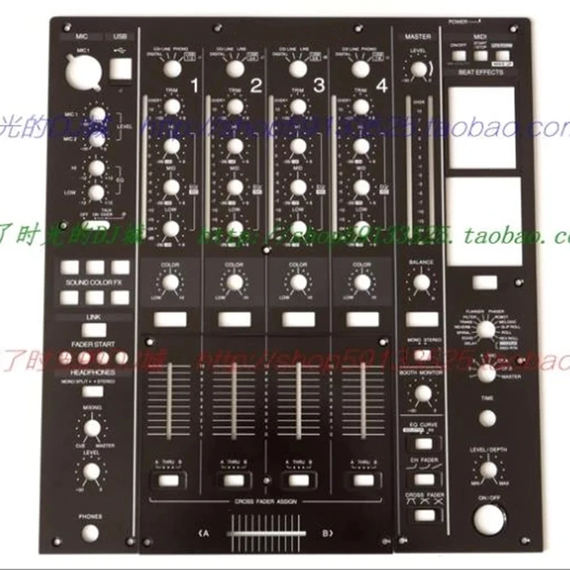 

DNB1186 DAH2830 Main Plate Panel ForPioneer DJM-900/900NXS DJM900SRT