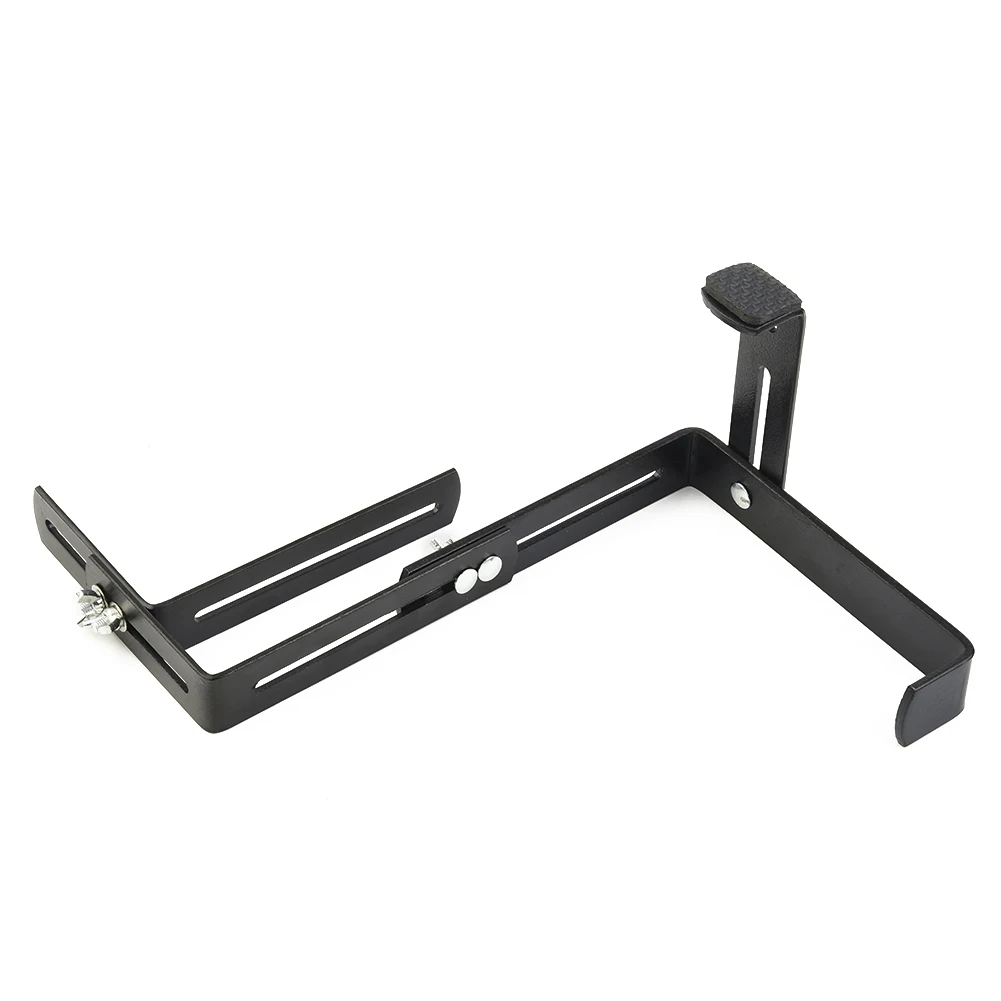 

Durable High Quaity Hot New Parts Practical Useful Hook Holder Hook Iron Plant Rack Wall Mounted 1 Pair Bracket