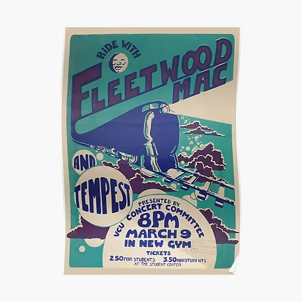 Ретро концерт музыкант синий Фотофон домашний винтажный Декор печать на стене забавное украшение для комнаты роспись искусство без рамки