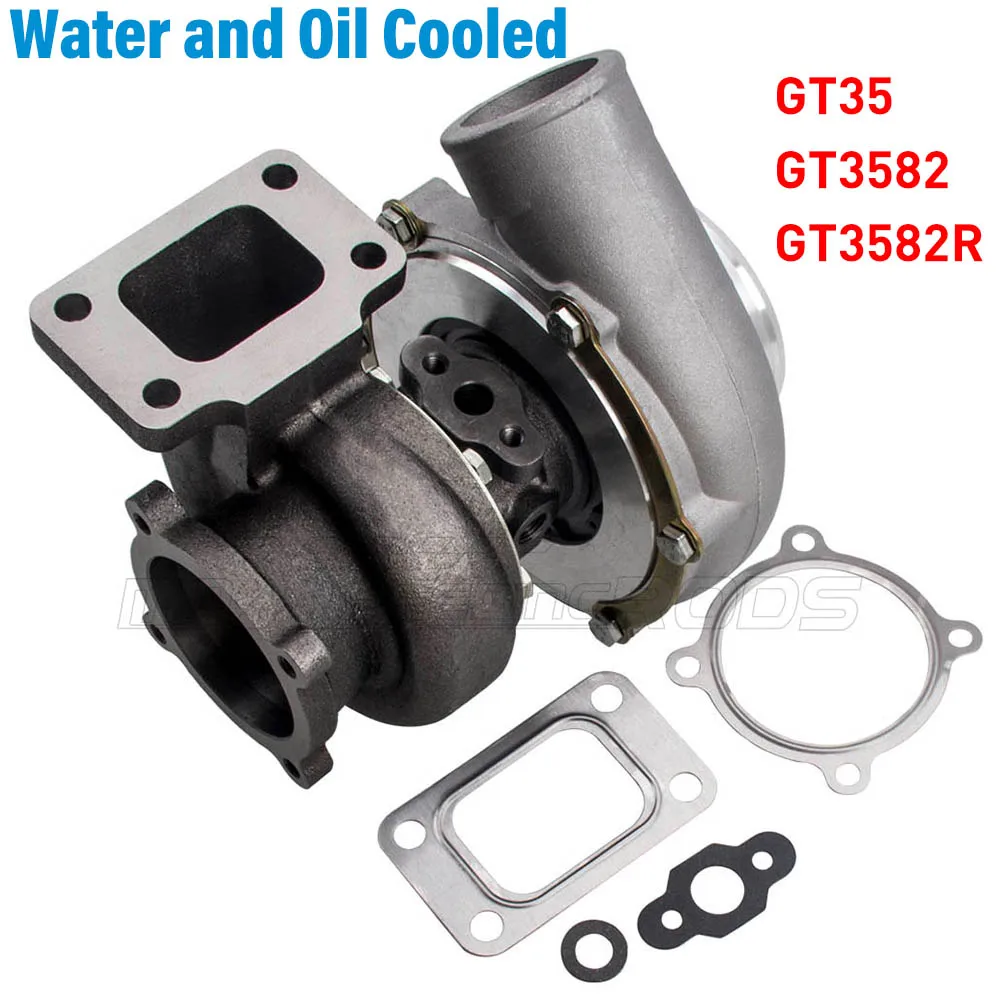 Фото Универсальный турбокомпрессор GT35 GT3582 T3 AR.70 AR.63, 600 л.с. №1