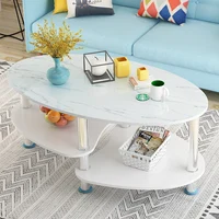 Nordic Creative Coffee Table Simple Modern Small Living Room Bedroom White Coffee Table Portable Sehpalar Hallway Furniture