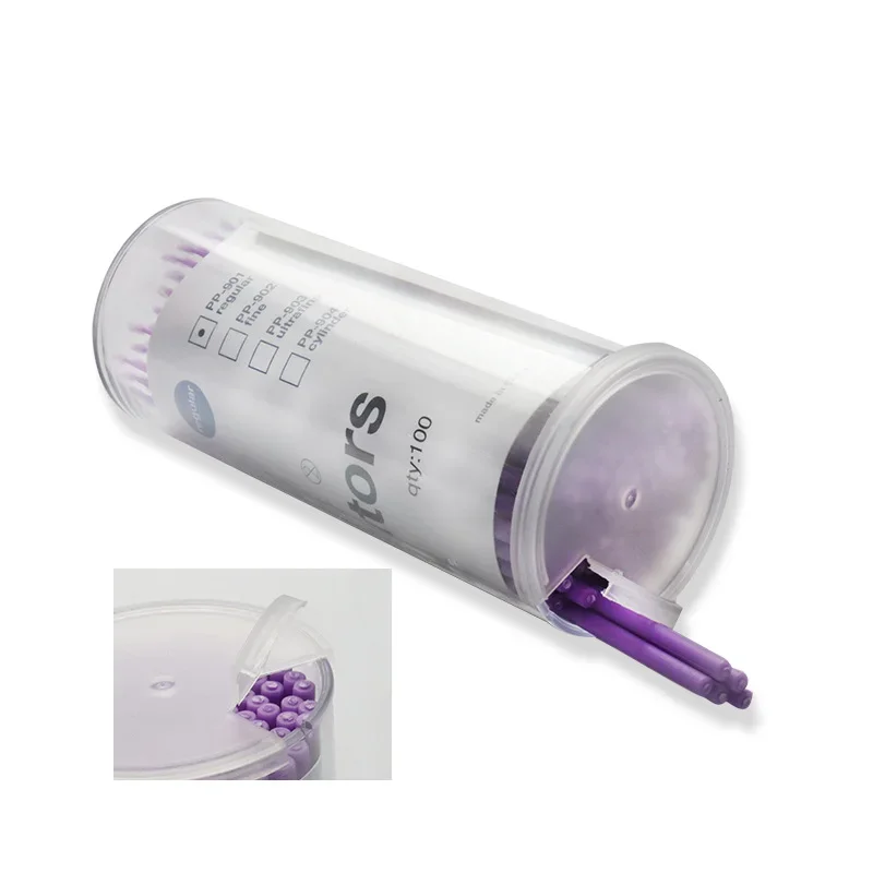 100 шт. ватный тампон для привитых ресниц чистящая палочка аппликатор