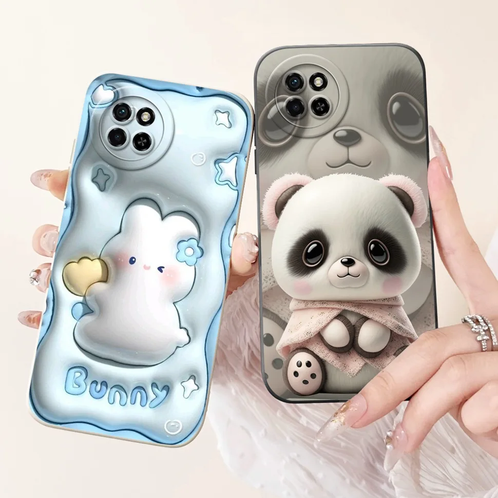 Чехол с милой пандой и рисунком для ITEL S23 мягкий силиконовый чехол телефона S 23 S665L