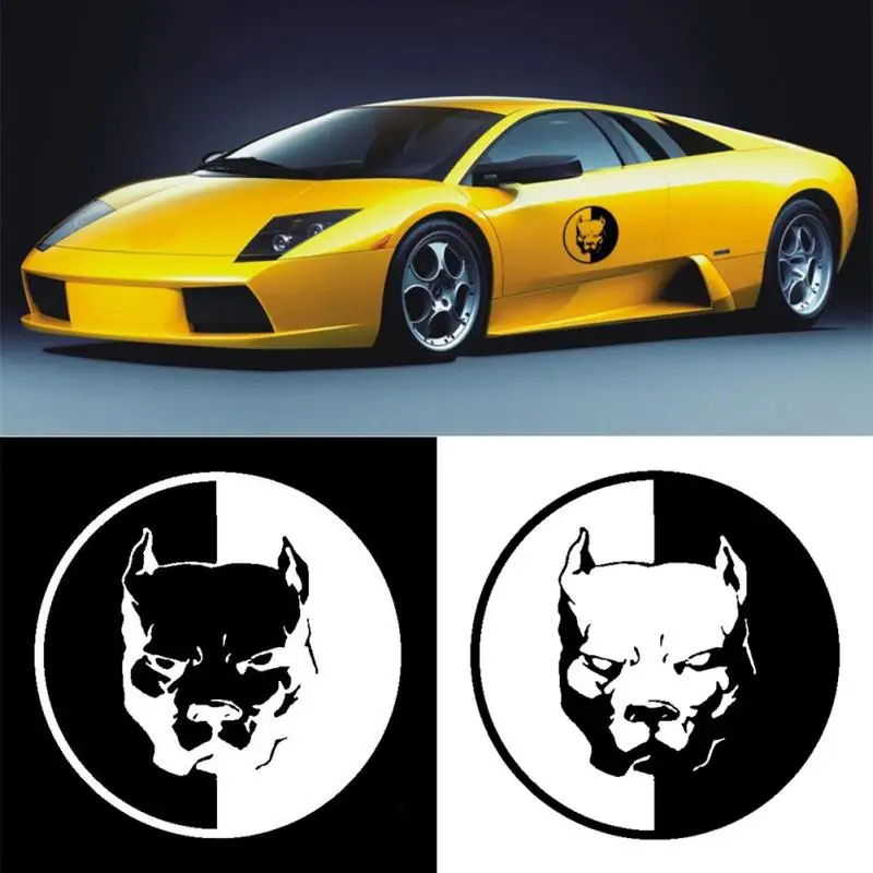 

Pitbull Dog Bulldog Super Hero Dog Car Sticker Decoration Decal Waterproof Car Styling Auto Stickers Decal Exterior Accessories