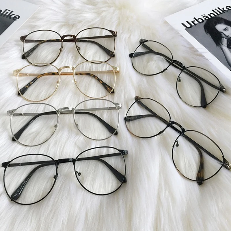 

Fashion Blue Light Blocking Glasses Women Men Trendy Office Computer Goggles Anti Blue Rays Glasses Classic Metal Frame Eyewear