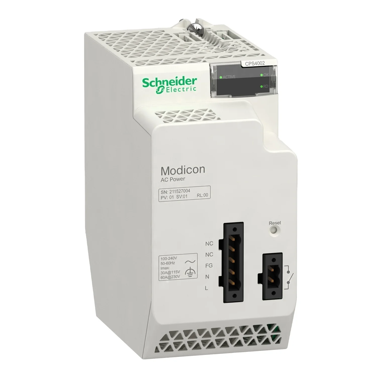 Дискретный выходной модуль telemecnick Modicon X80 64 выходных транзистора 24 В постоянного