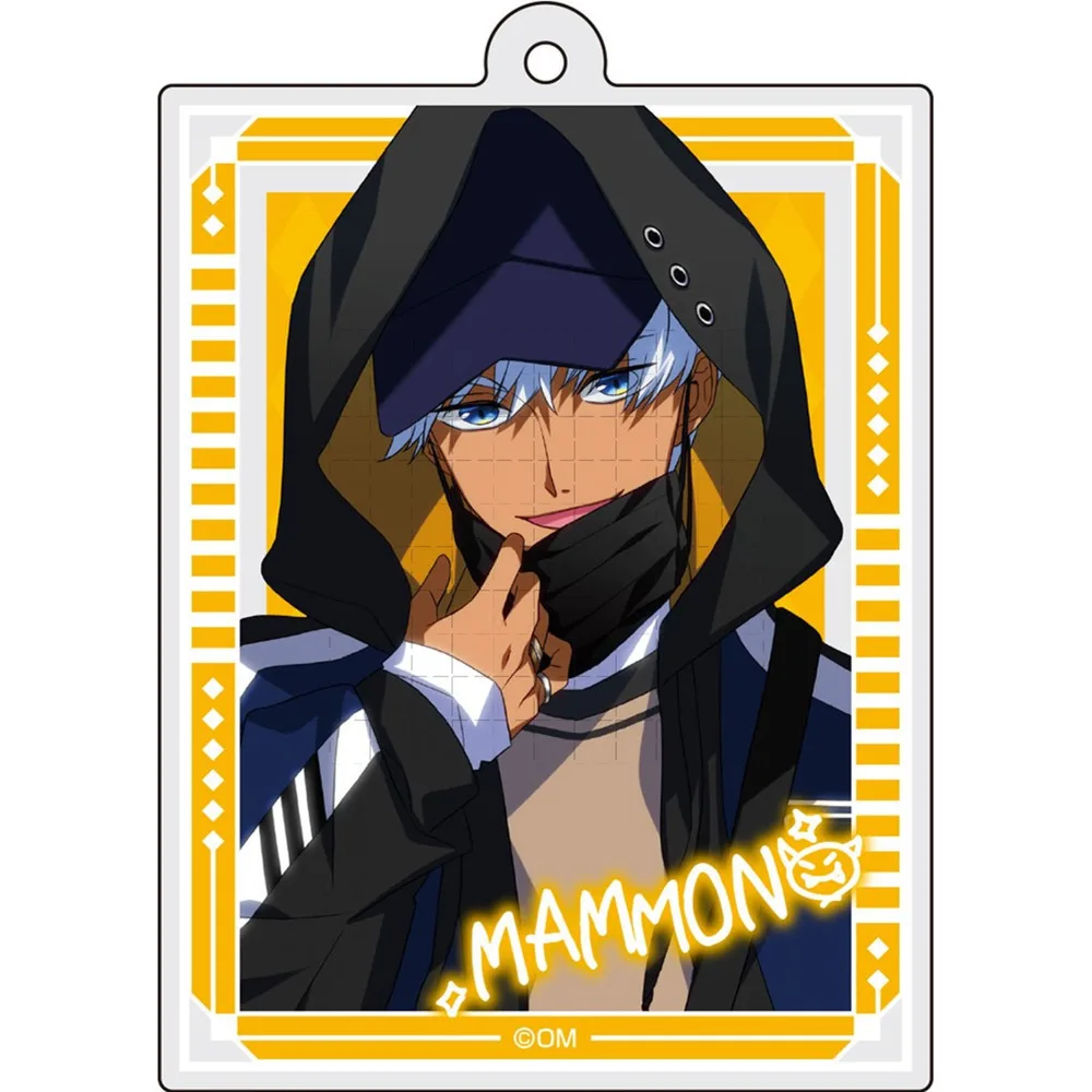 Брелок для ключей игры 2-Obey Me кукла аниме Люцифер Мамон Левиафан Асмодус Вельзеуб