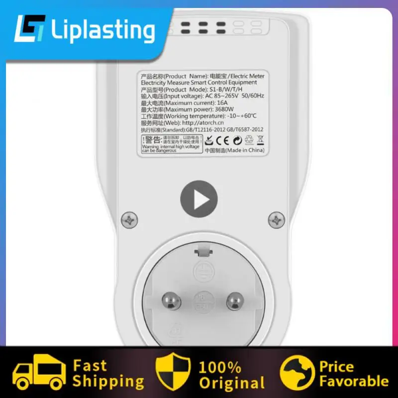 

Wifi Energy Power Meter 220v Ac Power Digital Wattmeter Sockets With Power Monitor Eu Us Au Uk Fr Plug Electrical Sockets Tuya