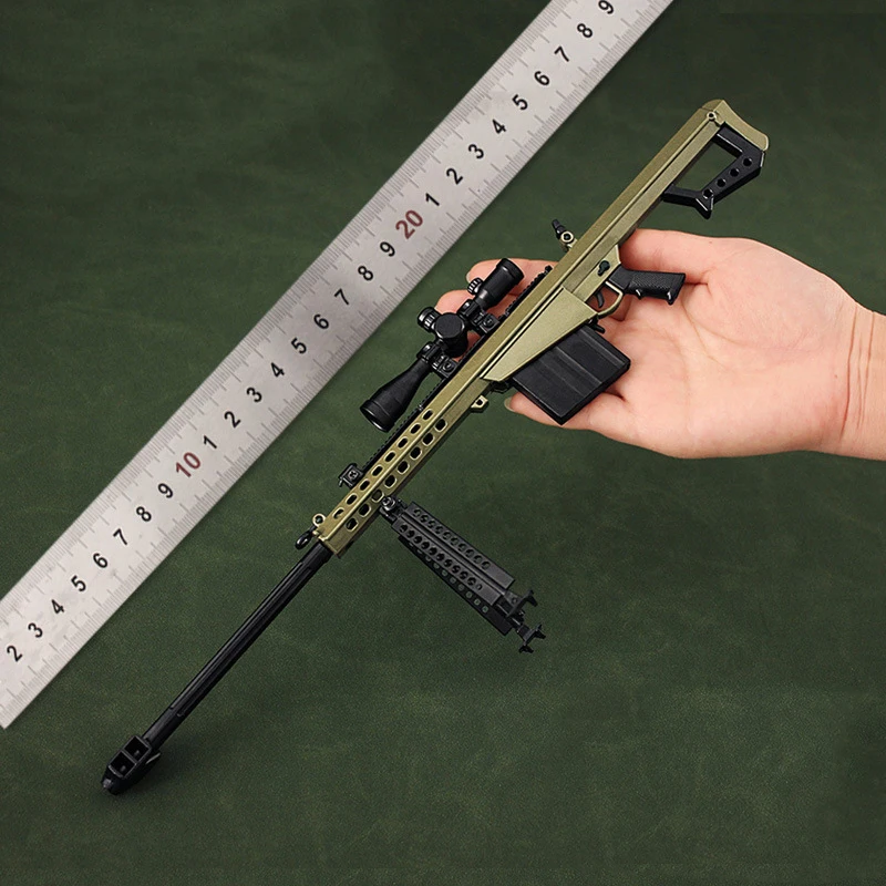 1/3 14 дюймов модель пряжка цельнометаллическая фотосессия мини снайперская