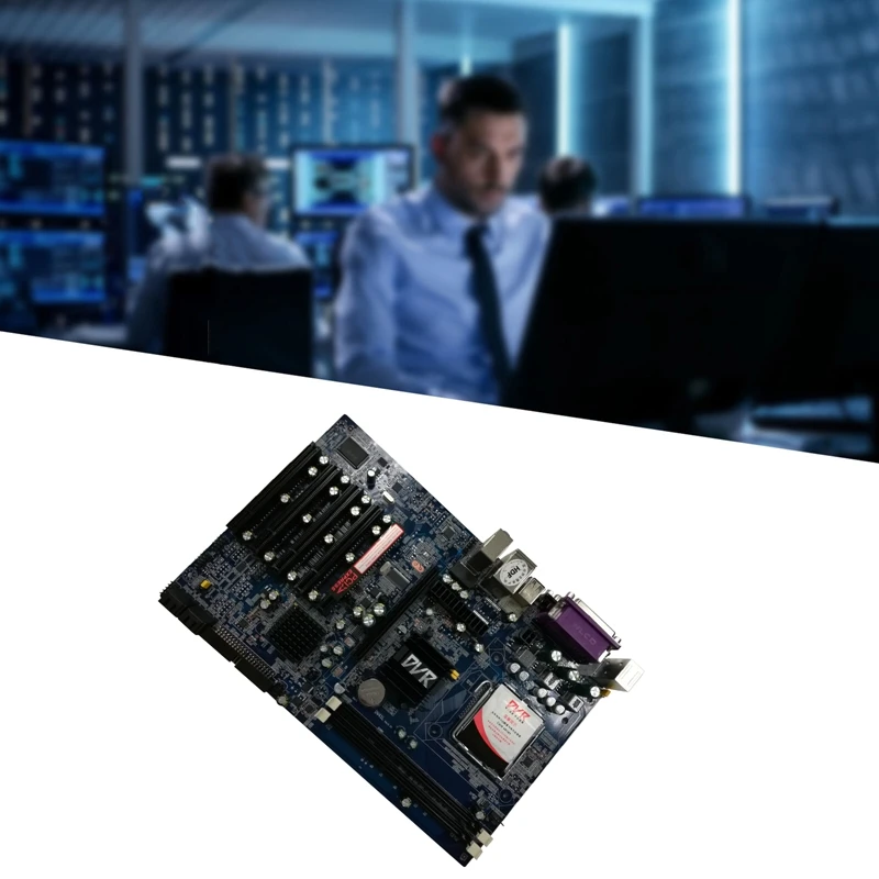 G41 DVR Мониторинг безопасности Материнская плата LGA775 DDR3 5 слотов PCI промышленный