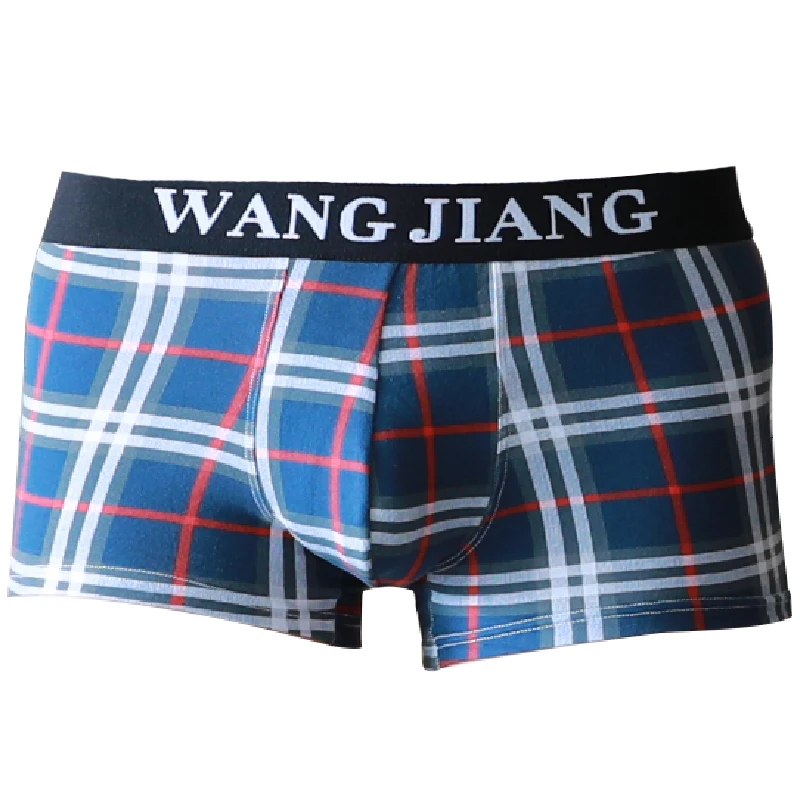 Мужское хлопковое нижнее белье с цветочным принтом мужские Дышащие Модные трусы