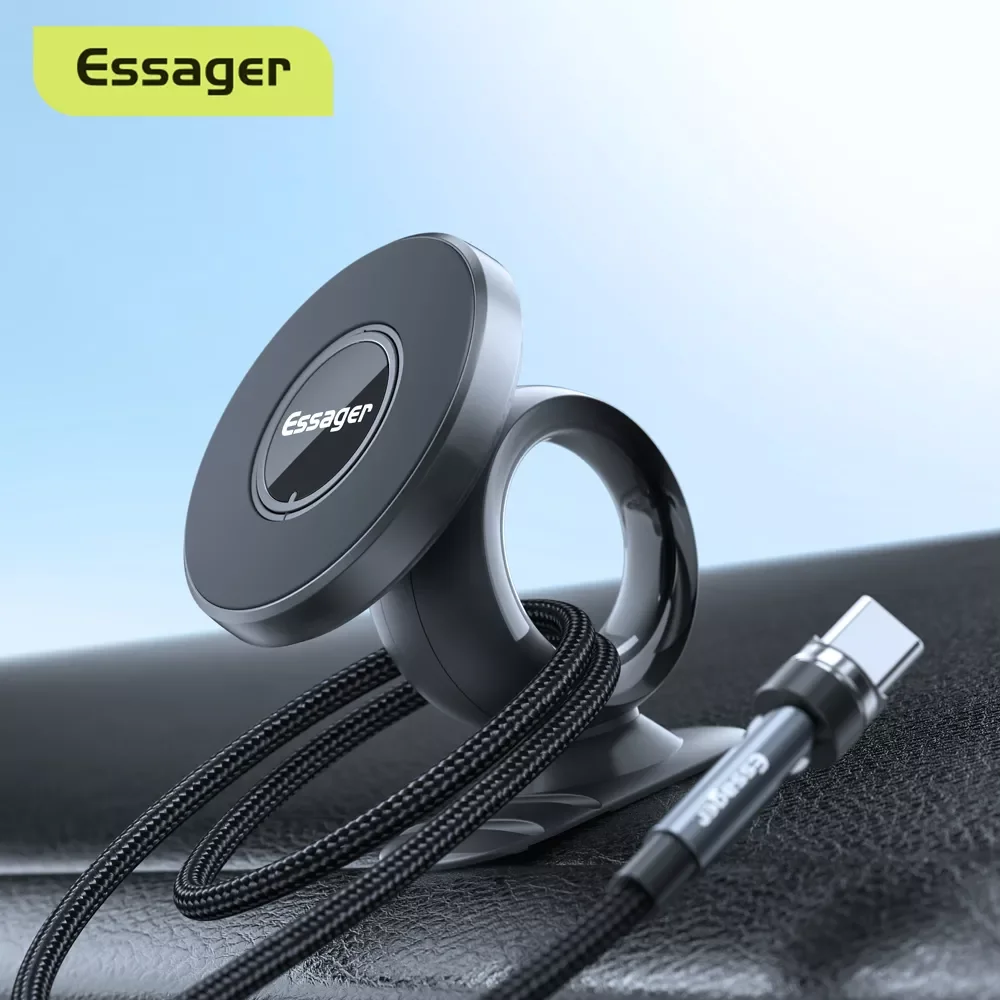 

Essager Magnetic Car Phone Holder Mobile Stand Support For iPhone Air Vent Holder Universal Magnet Cellphone Holder Mount In Car