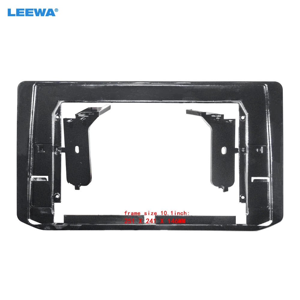 

LEEWA Car Radio Stereo 2Din Fascia Frame for Mitsubishi Xpander Cross 2022 10.1 Inch Big Screen DVD Dashboard Panel Mount Trim