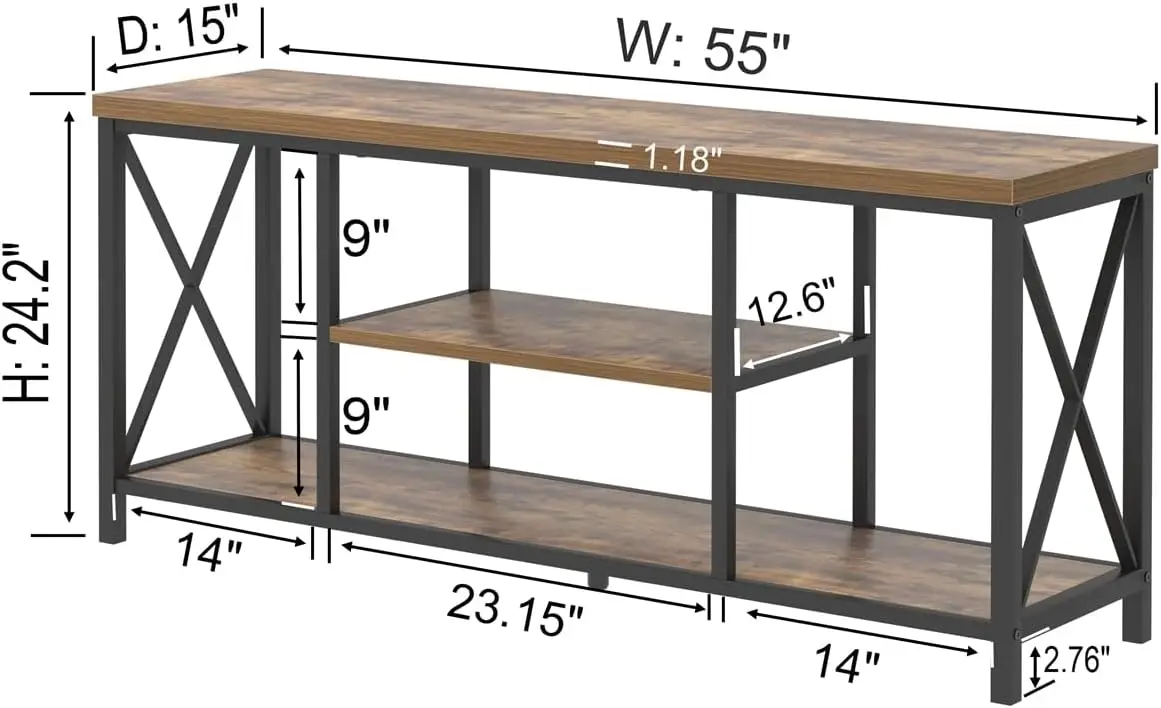 55-дюймовая подставка для телевизоров до 65 дюймов современный развлекательный